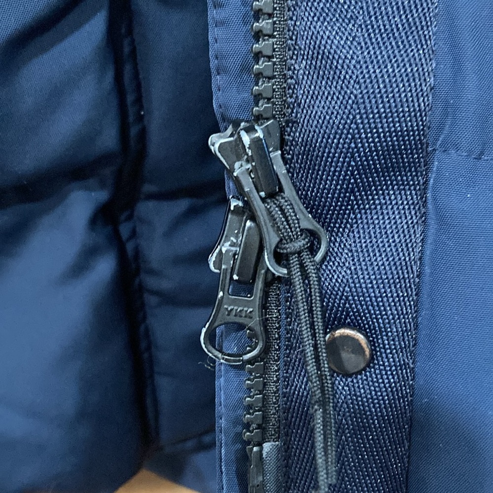 Everlane Navy ReNew Long Puffer Coat - Picture 2 of 4